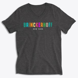 Brinckerhoff New York Color Pop Soft Lightweight V-Neck