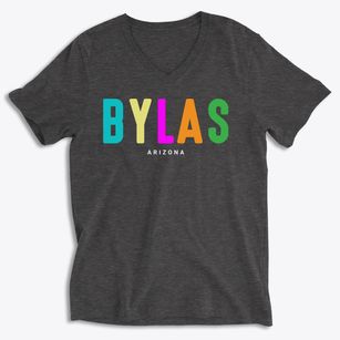 Bylas Arizona Color Pop Soft Lightweight V-Neck