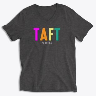 Taft Florida Color Pop Soft Lightweight V-Neck