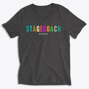 Stagecoach Nevada Color Pop Soft Lightweight V-Neck
