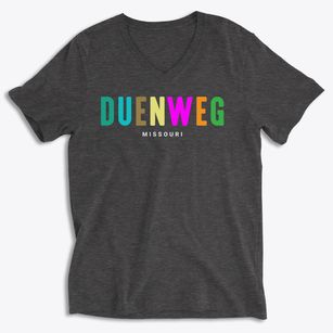 Duenweg Missouri Color Pop Soft Lightweight V-Neck