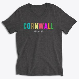Cornwall Vermont Color Pop Soft Lightweight V-Neck