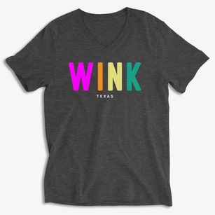 Wink Texas Color Pop Soft Lightweight V-Neck