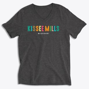 Kissee Mills Missouri Color Pop Soft Lightweight V-Neck