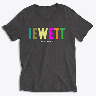 Jewett New York Color Pop Soft Lightweight V-Neck