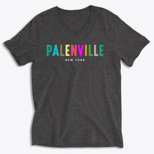 Palenville New York Color Pop Soft Lightweight V-Neck