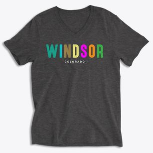 Windsor Colorado Color Pop Soft Lightweight V-Neck