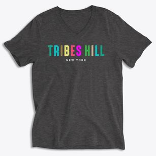 Tribes Hill New York Color Pop Soft Lightweight V-Neck