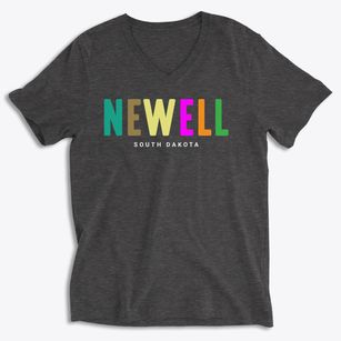Newell South Dakota Color Pop Soft Lightweight V-Neck
