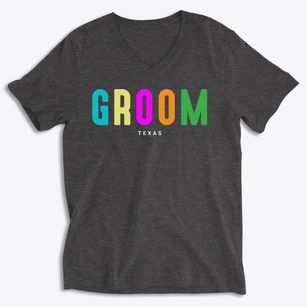 Groom Texas Color Pop Soft Lightweight V-Neck