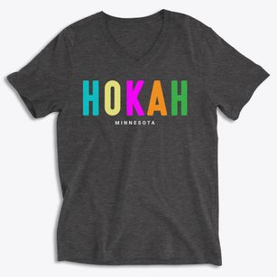 Hokah Minnesota Color Pop Soft Lightweight V-Neck