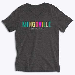 Mingoville Pennsylvania Color Pop Soft Lightweight V-Neck
