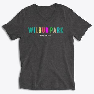 Wilbur Park Missouri Color Pop Soft Lightweight V-Neck