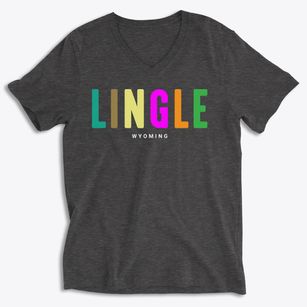 Lingle Wyoming Color Pop Soft Lightweight V-Neck