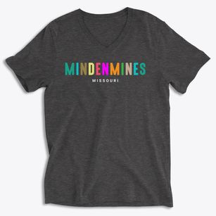 Mindenmines Missouri Color Pop Soft Lightweight V-Neck