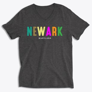 Newark Maryland Color Pop Soft Lightweight V-Neck