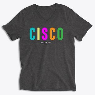 Cisco Illinois Color Pop Soft Lightweight V-Neck