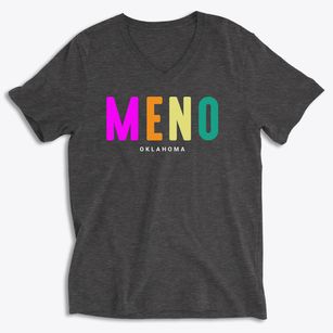 Meno Oklahoma Color Pop Soft Lightweight V-Neck