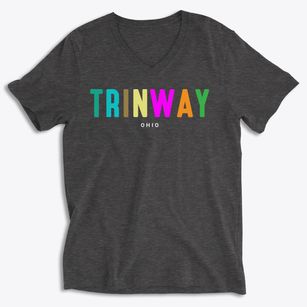 Trinway Ohio Color Pop Soft Lightweight V-Neck
