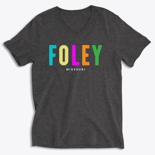 Foley Missouri Color Pop Soft Lightweight V-Neck