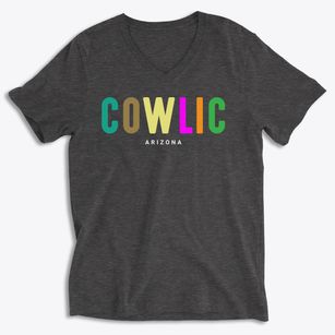 Cowlic Arizona Color Pop Soft Lightweight V-Neck
