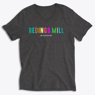 Redings Mill Missouri Color Pop Soft Lightweight V-Neck