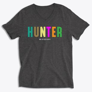 Hunter Missouri Color Pop Soft Lightweight V-Neck