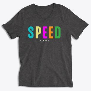Speed Kansas Color Pop Soft Lightweight V-Neck