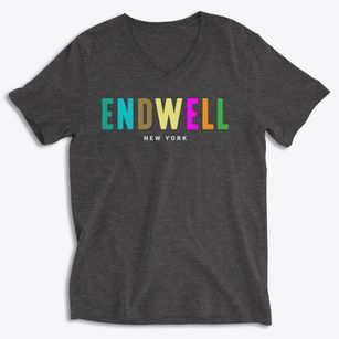 Endwell New York Color Pop Soft Lightweight V-Neck