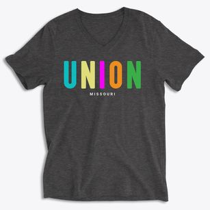 Union Missouri Color Pop Soft Lightweight V-Neck