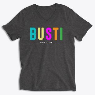 Busti New York Color Pop Soft Lightweight V-Neck