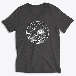 South Carolina Icon Soft Lightweight V-Neck