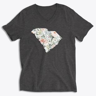  South Carolina Spring Dream Soft Lightweight V-Neck