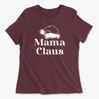 Mama Claus Women's Cotton T-Shirt