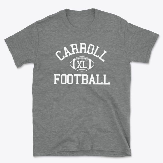 Carroll High School Classic Football T-Shirt | Hometown Apparel
